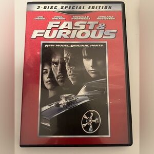 Fast & Furious DVD Bundle Variety 4 Movies Preowned